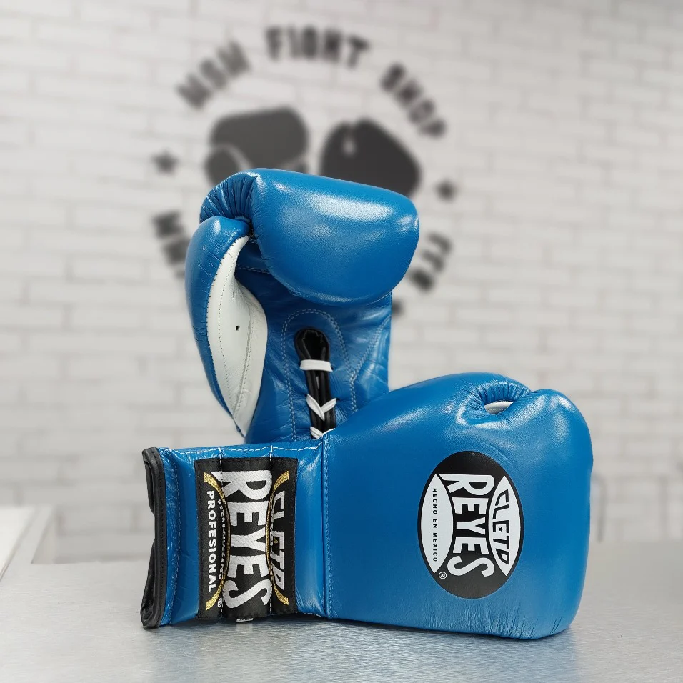 CLETO REYES GLOVES LACE BLUE - Image 2
