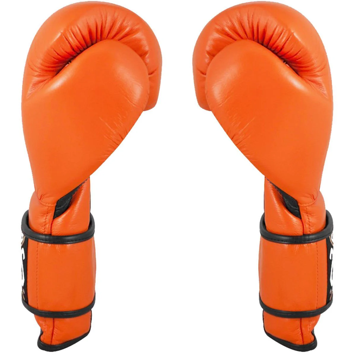 CLETO REYES GLOVES HOOK AND LOOP BOXING TIGER ORANGE - Image 3