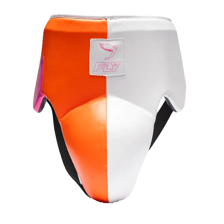 FLY CUP BOXING WRAITH X WHITE/PINK/ORANGE