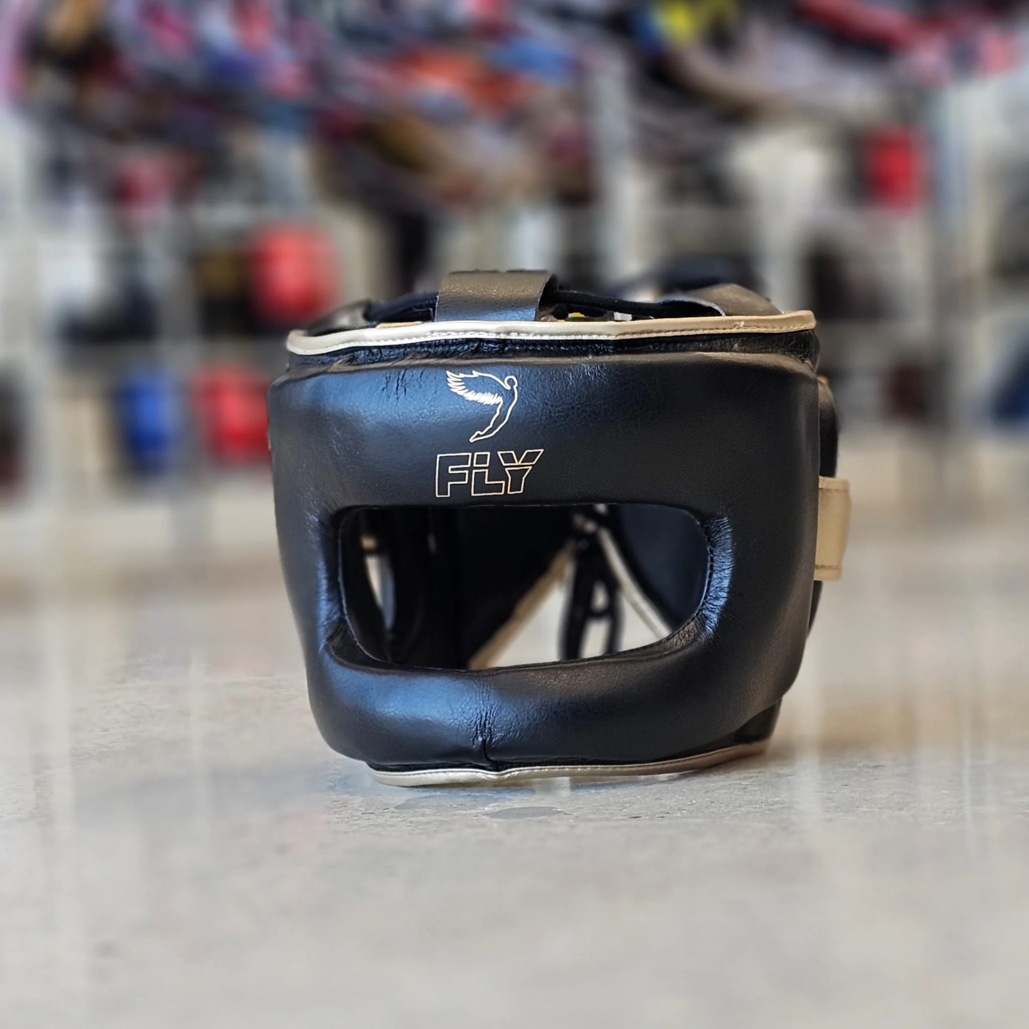 FLY HEADGEAR SUPERBAR X BLACK/GOLD - Image 2