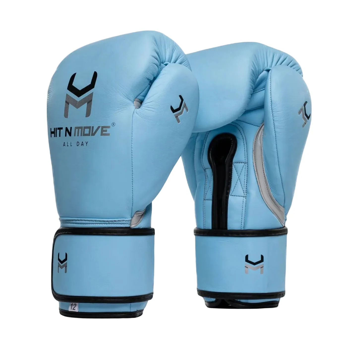 HIT N MOVE GLOVES PRO BALANCE HOOK & LOOP SKY BLUE
