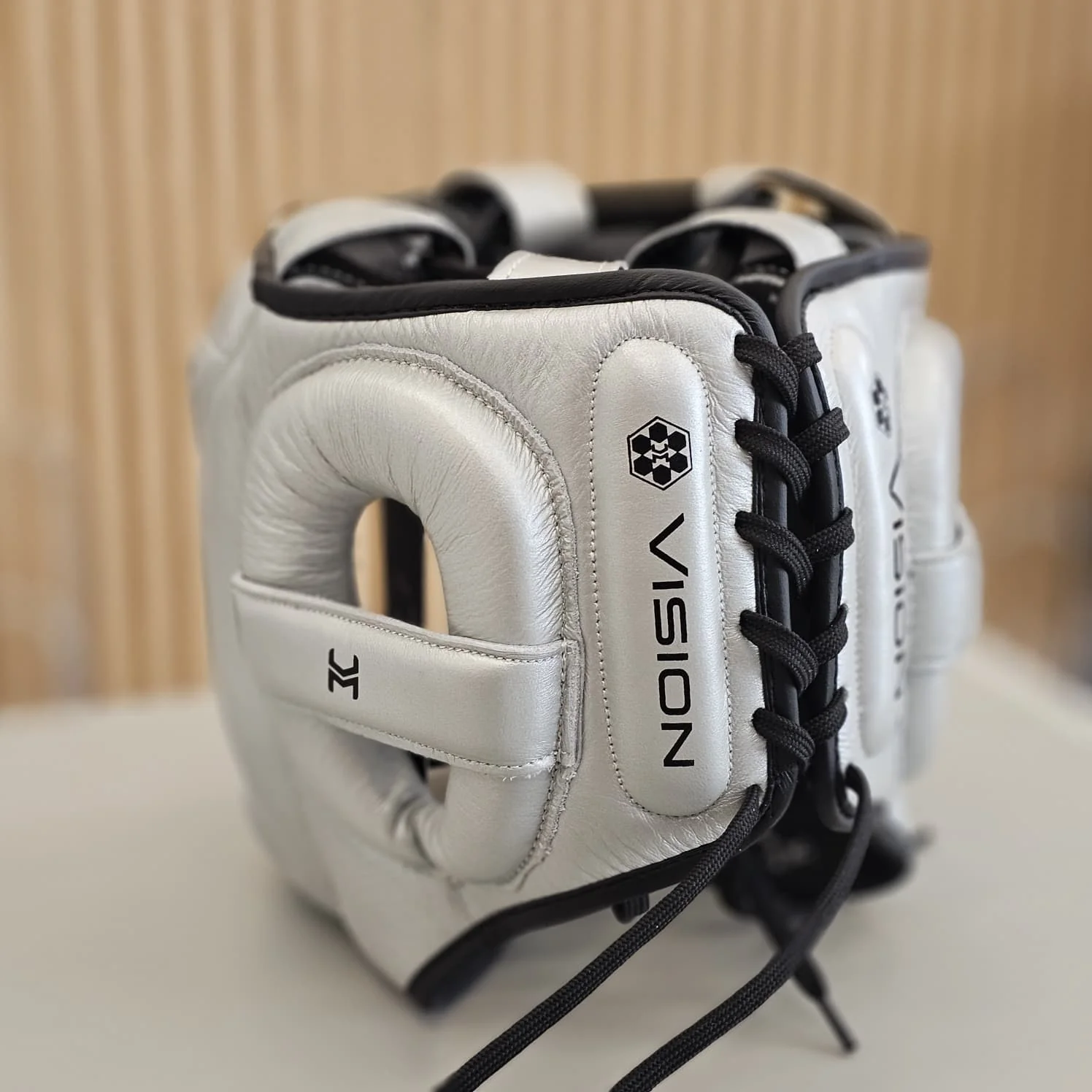 HIT N MOVE HEADGEAR FACE SAVER VISION SILVER - Image 3