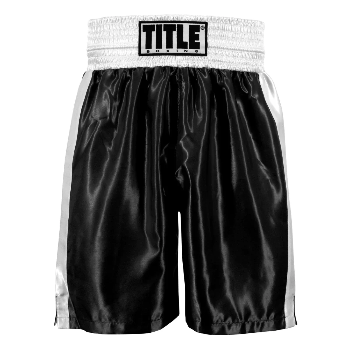 TITLE BOXING SHORTS EDGE 2.0 BLACK/WHITE