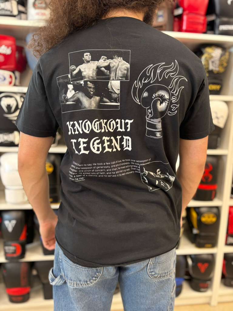 MUHAMMAD ALI SHIRT KNOCKOUT LEGEND BLACK - Image 3