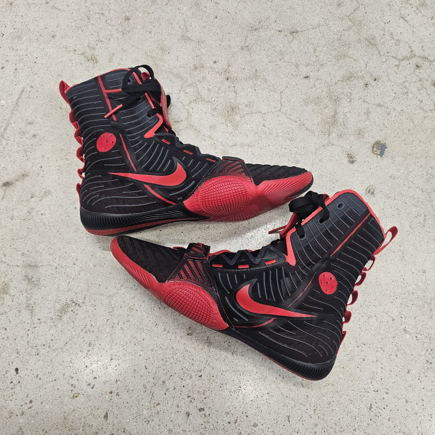 NIKE BOXING SHOES HYPERKO 3 BLACK/RED - Image 5