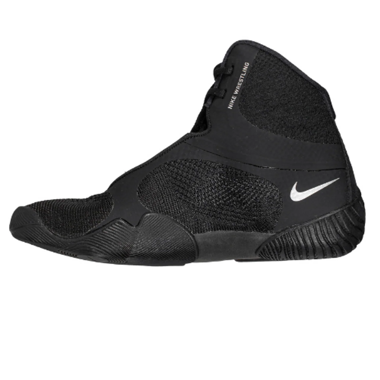 NIKE WRESTLING SHOES TAWA WRESTLING BLACK/SILVER - Image 5
