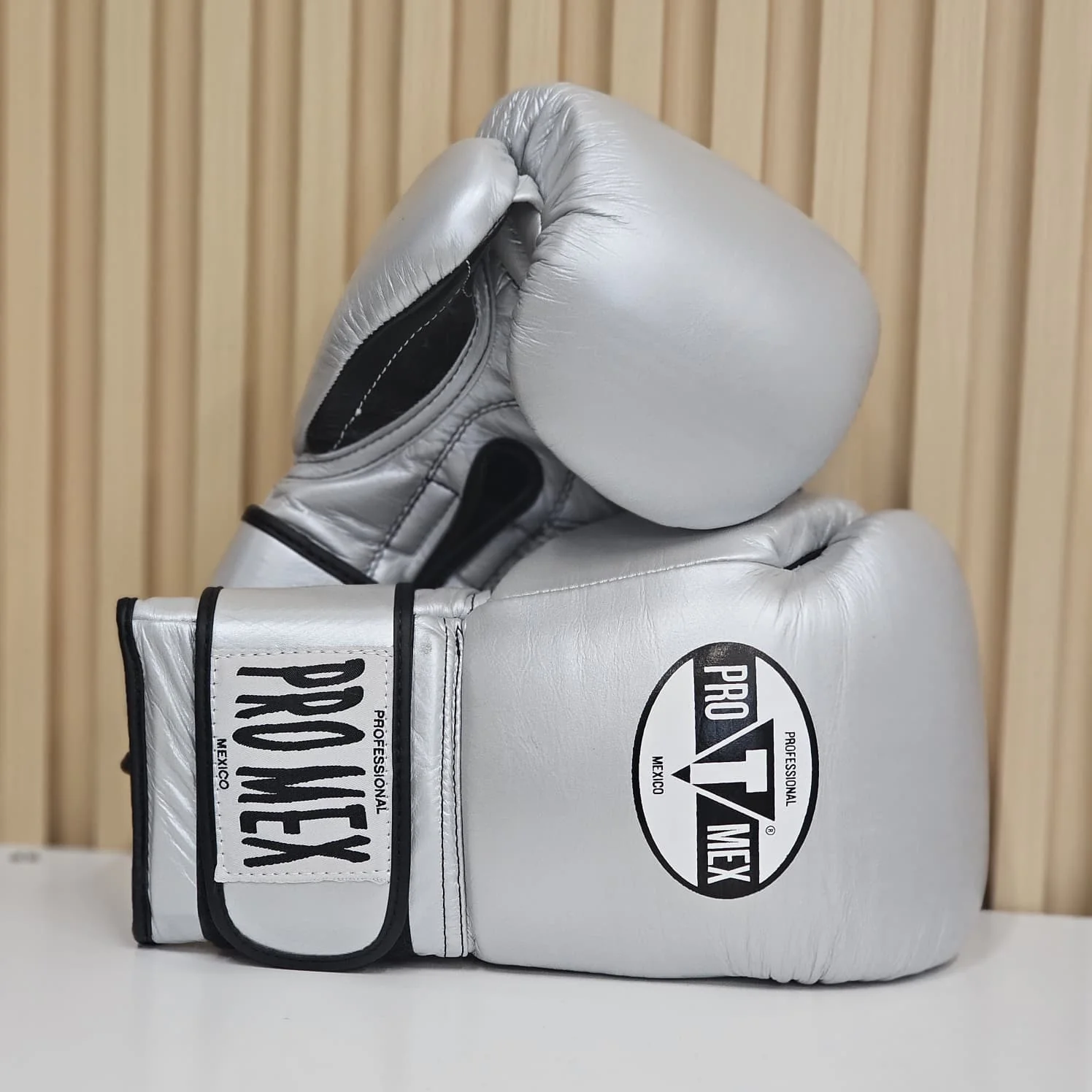 PRO MEX GLOVES PROFESSIONAL TRAINING 3.0 SILVER - Image 2