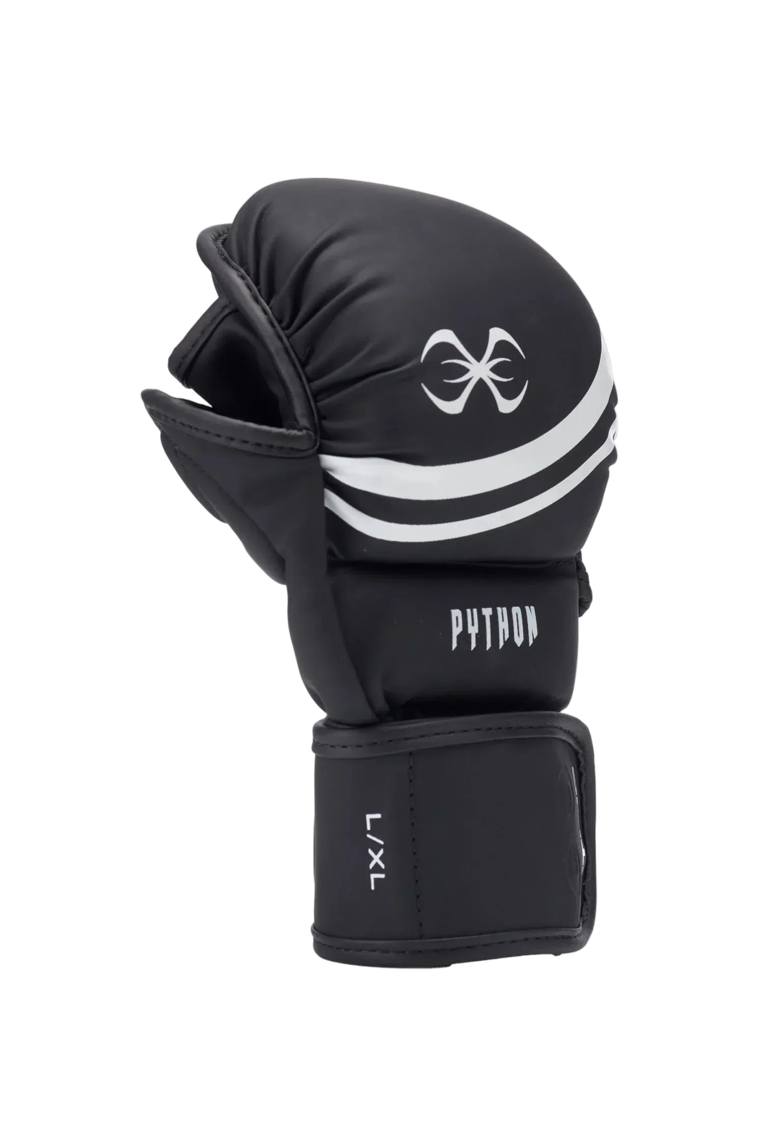 STING MMA GLOVES PYTHON MMA SPARRING BLACK - Image 4