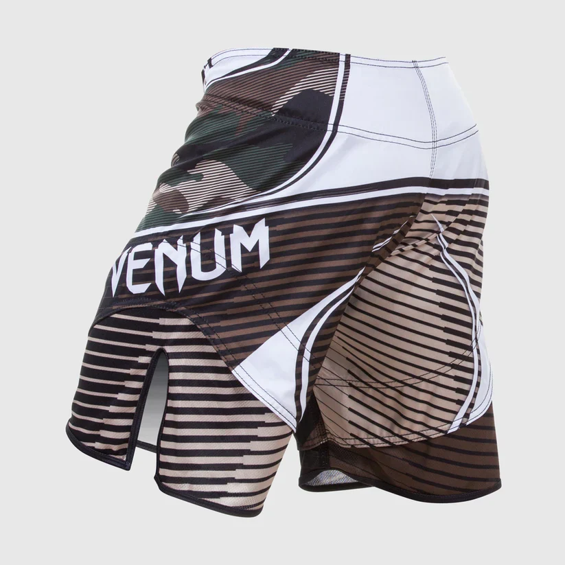 VENUM FIGHT SHORTS CAMO HERO GREEN/BROWN - Image 2