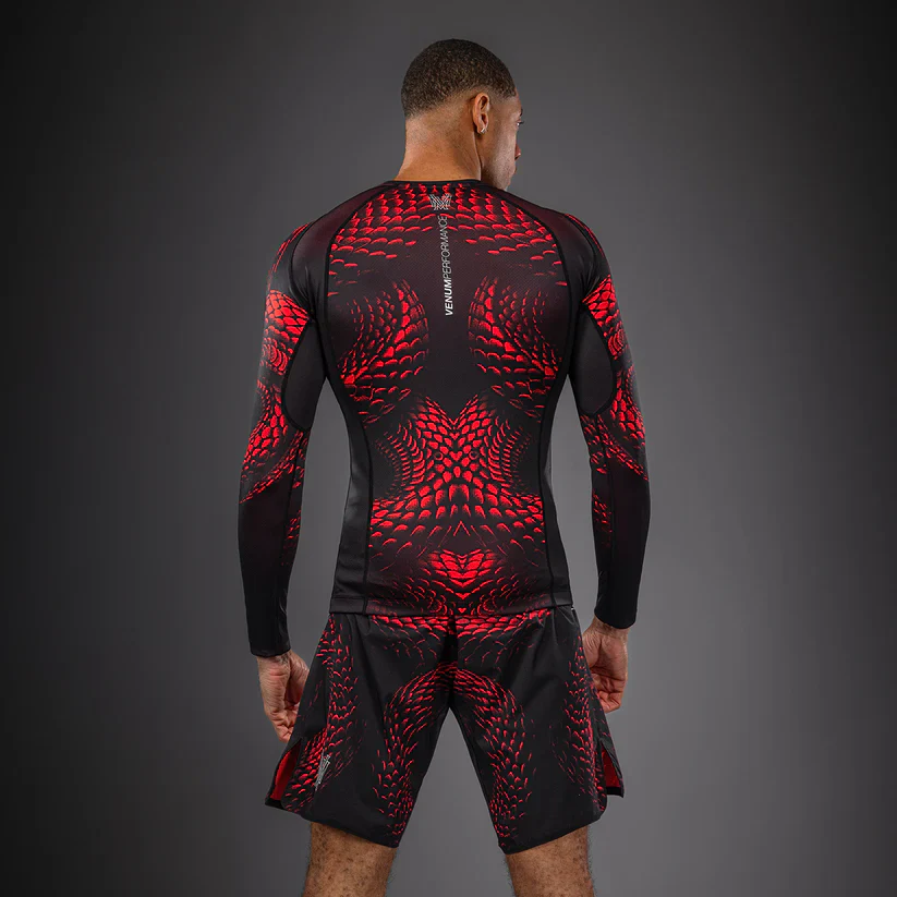 VENUM RASHGUARD L/S MATUPA BLACK/RED - Image 4