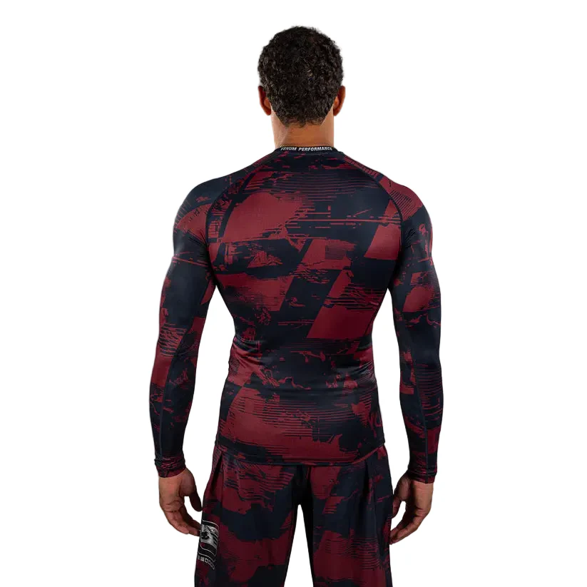 VENUM RASHGUARD L/S UFC ZENITH NAVY/RED - Image 3
