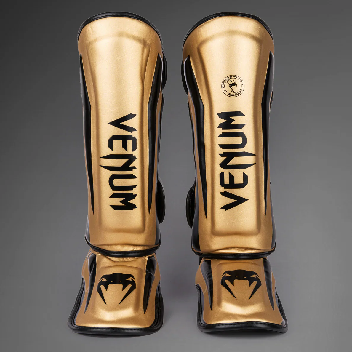 VENUM SHINGUARDS ELITE GOLD / BLACK - Image 3