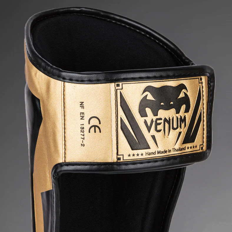 VENUM SHINGUARDS ELITE GOLD / BLACK - Image 4