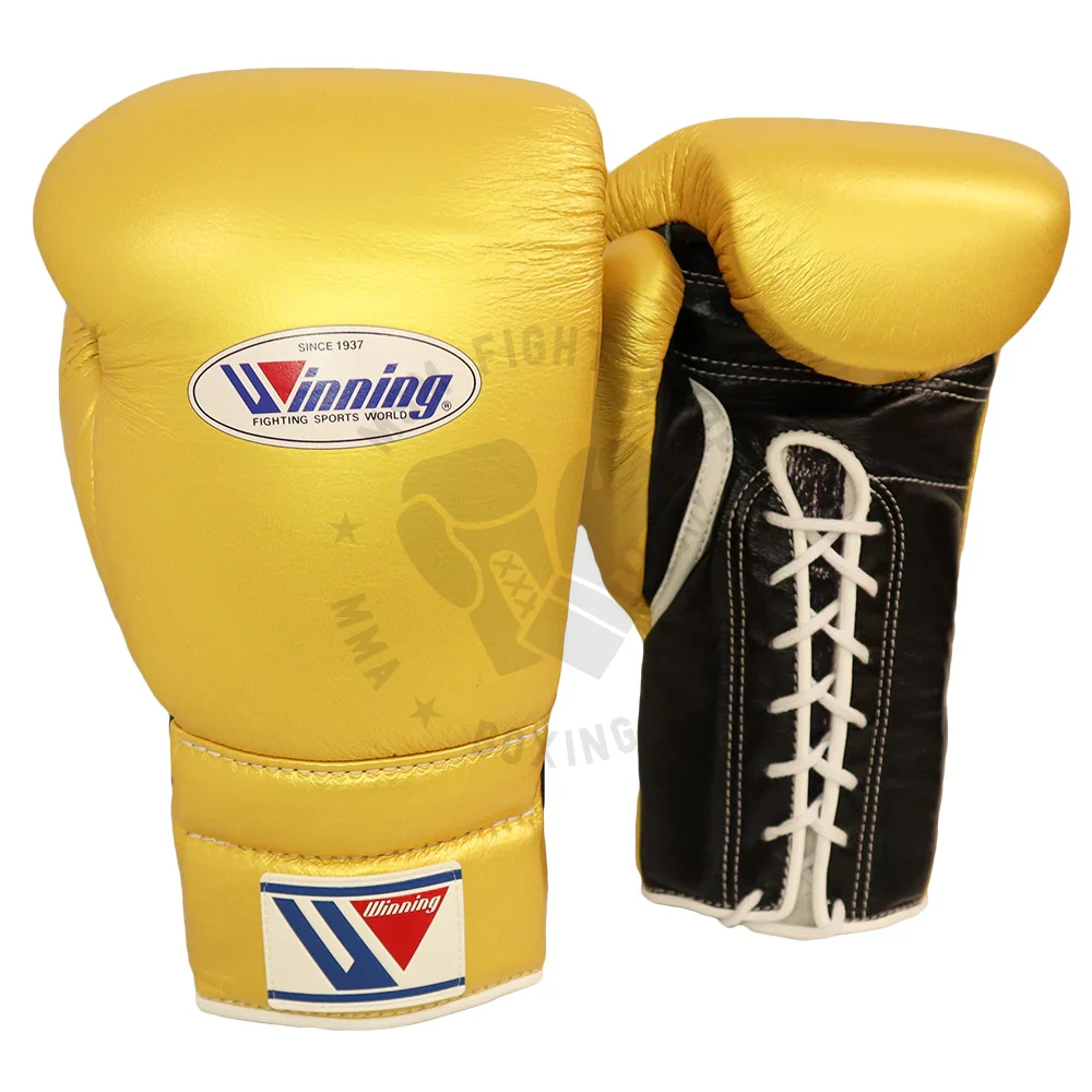 WINNING GLOVES CUSTOM LACE GOLD / BLACK